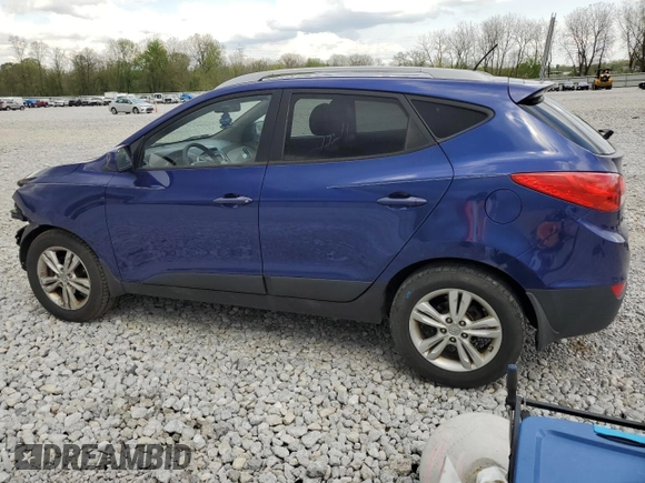 2010 Hyundai Tucson GLS with VIN KM8JU3AC9AU113714, listed as a Copart auction lot 55263765 with 193,175 mi miles and Salvage Title. Bid and sale history available at DreamBid. Image 2.