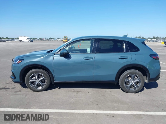 2023 Honda HR-V EX-L with VIN 3CZRZ1H77PM702998, listed as a IAAI auction lot 42267423 with 25,438 mi miles and . Bid and sale history available at DreamBid. Image 13.