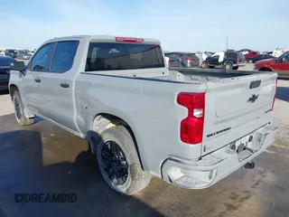 2024 Chevrolet Silverado 1500 Custom with VIN 3GCPABEK0RG422604, listed as a IAAI auction lot 41796792 with 2,848 mi miles and . Bid and sale history available at DreamBid. Image 3.