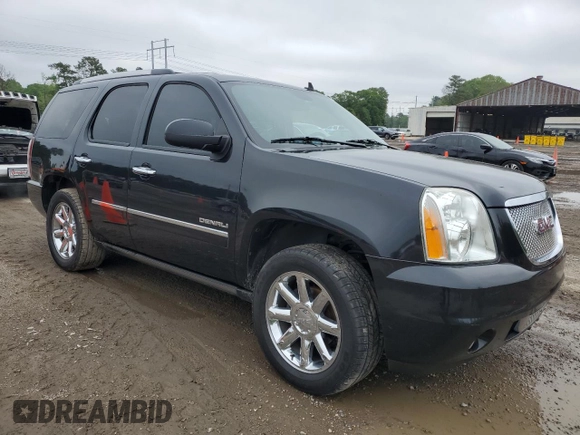 2013 GMC Yukon Denali with VIN 1GKS1EEFXDR212216, listed as a Copart auction lot 51215745 with 180,669 mi miles and Salvage Title. Bid and sale history available at carsss.com. Image 4.