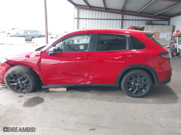 2025 Honda HR-V Sport with VIN 3CZRZ2H52SM756190, listed as a IAAI auction lot 41765605 with 1,849 mi miles. Bid and sale history available at carsss.com. Image 14.
