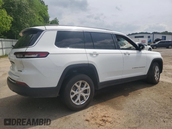 2023 Jeep Grand Cherokee Limited with VIN 1C4RJKBG5P8701249, listed as a Copart auction lot 53721775 with 42,389 mi miles and Salvage title. Bid and sale history available at DreamBid. Image 3.
