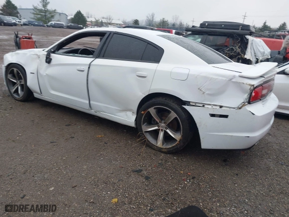 2013 Dodge Charger RT Plus with VIN 2C3CDXCT8DH660566, listed as a IAAI auction lot 40865076 with 113,417 mi miles. Bid and sale history available at carsss.com. Image 3.