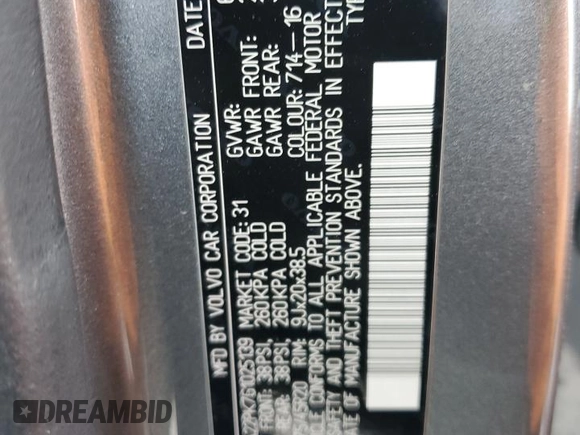2016 Volvo XC90 T6 Momentum with VIN YV4A22PK7G1025139, listed as a Copart auction lot 56947235 with 132,999 mi miles and Salvage title. Bid and sale history available at DreamBid. Image 13.
