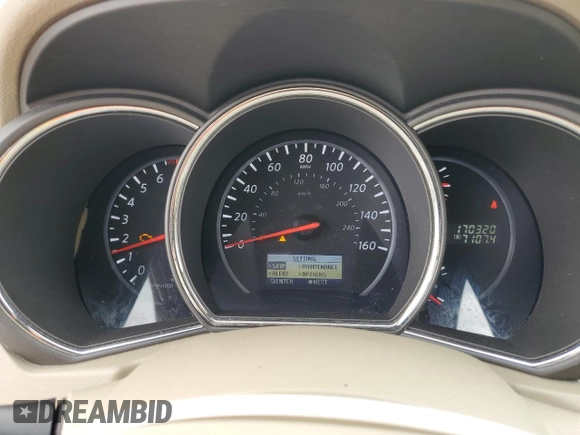 2014 Nissan Murano S with VIN JN8AZ1MWXEW529172, listed as a Copart auction lot 55863495 with 170,320 mi miles and Clean Title. Bid and sale history available at DreamBid. Image 9.