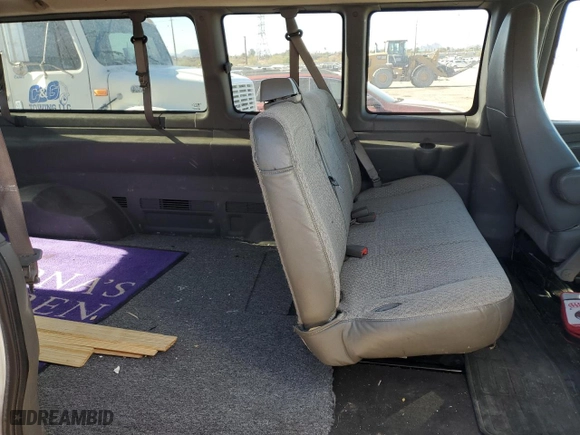 2013 Chevrolet Express Passenger 1LT with VIN 1GAZG1FA0D1152121, listed as a Copart auction lot 88214305 with 61,070 mi miles and Salvage Title. Bid and sale history available at carsss.com. Image 11.
