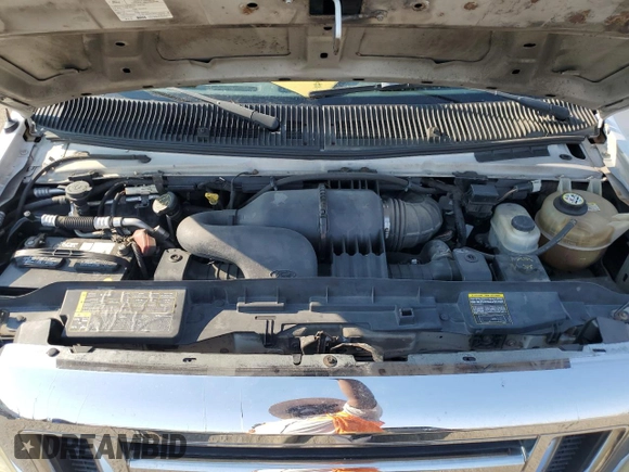 2008 Ford Econoline Cargo Commercial with VIN 1FTNE24L48DA10865, listed as a Copart auction lot 70858474 with 177,770 mi miles and Salvage Title. Bid and sale history available at DreamBid. Image 12.