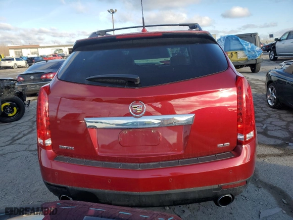 2012 Cadillac SRX Luxury Collection with VIN 3GYFNAE31CS549511, listed as a Copart auction lot 43224955 with 125,980 mi miles and Salvage Title. Bid and sale history available at carsss.com. Image 6.