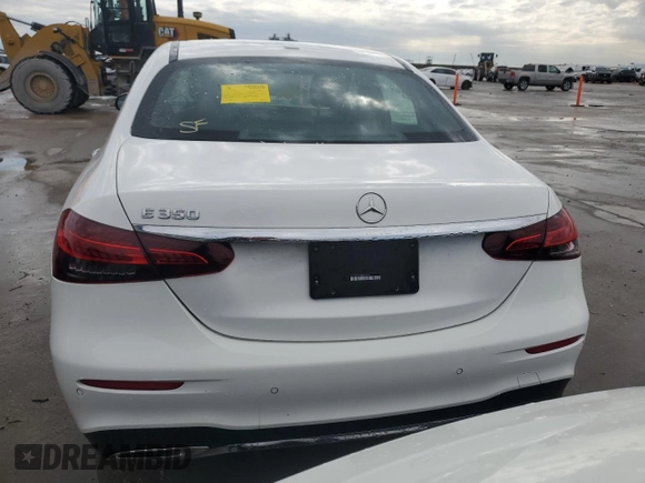2022 Mercedes-Benz E-Class E 350 with VIN W1KZF8DB9NB070694, listed as a Copart auction lot 88928775 with 0 mi miles and Salvage Title. Bid and sale history available at carsss.com. Image 6.