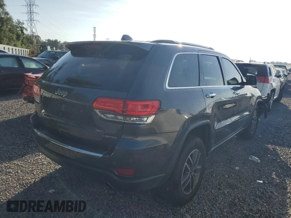 2019 Jeep Grand Cherokee Limited with VIN 1C4RJFBG1KC661877, listed as a Copart auction lot 63414395 with 11,810 mi miles and Salvage title. Bid and sale history available at DreamBid. Image 3.