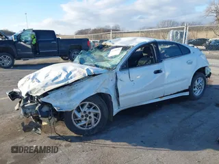 2004 Pontiac Grand Am SE1 with VIN 1G2NF52E24M594264, listed as a IAAI auction lot 41146277 with 191,397 mi miles. Bid and sale history available at carsss.com. Image 2.