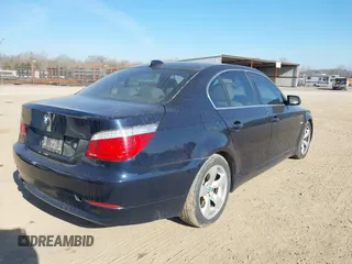 2008 BMW 5 Series 528i with VIN WBANU53508CT06489, listed as a IAAI auction lot 41757477 with 161,706 mi miles and . Bid and sale history available at DreamBid. Image 4.