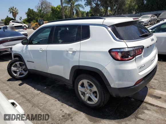 2023 Jeep Compass Latitude z VIN 3C4NJDBN3PT553371, wystawiony jako Copart lot #61468985 z przebiegiem 46 965 mil mil oraz Czysty tytuł • Clean title. Historia ofert i sprzedaży dostępna na DreamBid. Obrazek 2.