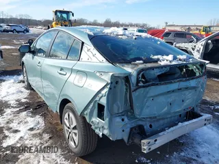 2018 Toyota Prius Two with VIN JTDKARFU5J3066998, listed as a IAAI auction lot 41405382 with 92,377 mi miles. Bid and sale history available at carsss.com. Image 6.
