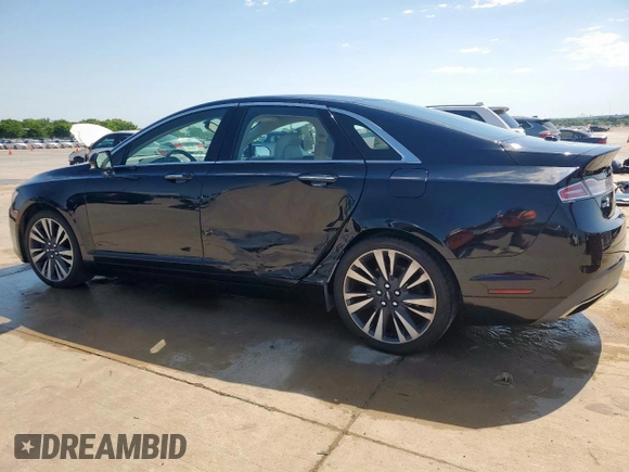 2017 Lincoln MKZ Select with VIN 3LN6L5C9XHR617857, listed as a Copart auction lot 56862215 with 129,309 mi miles and Salvage title. Bid and sale history available at DreamBid. Image 2.