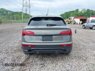 2023 Audi Q5 Sportback S line Prestige with VIN WA16AAFY1P2013875, listed as a IAAI auction lot 42260587 with 19,763 mi miles and . Bid and sale history available at DreamBid. Image 17.