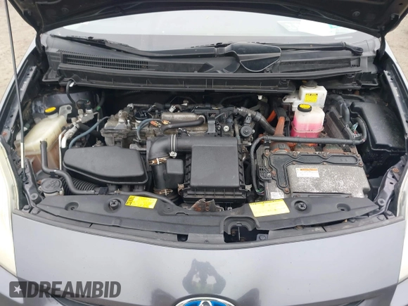 2011 Toyota Prius I with VIN JTDKN3DU9B0312488, listed as a IAAI auction lot 41928385 with 278,971 mi miles. Bid and sale history available at carsss.com. Image 10.