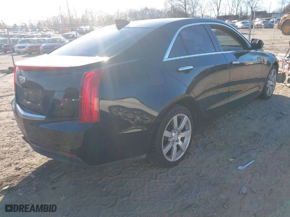 2015 Cadillac ATS Sedan Standard RWD with VIN 1G6AA5RA5F0125193, listed as a IAAI auction lot 41611024 with 210,229 mi miles. Bid and sale history available at carsss.com. Image 4.