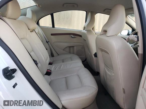 2010 Volvo S80 I6 with VIN YV1982AS5A1116957, listed as a Copart auction lot 75601724 with 118,129 mi miles and Salvage Title. Bid and sale history available at carsss.com. Image 10.