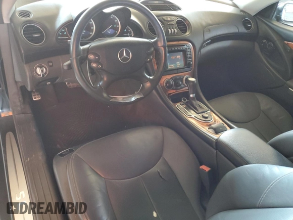 2003 Mercedes-Benz SL 500 with VIN WDBSK75F93F016612, listed as a Copart auction lot 57629005 with 52,791 mi miles and Clean title. Bid and sale history available at DreamBid. Image 8.