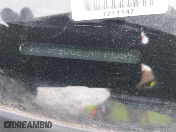 2010 Subaru Forester X Limited with VIN JF2SH6DC2AH790642, listed as a IAAI auction lot 41973971 with Not Provided miles and . Bid and sale history available at DreamBid. Image 11.
