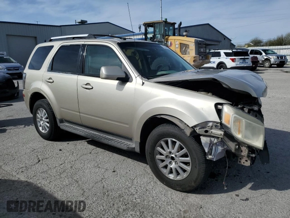 2010 Mercury Mariner Premier z VIN 4M2CN8HG0AKJ00727, wystawiony jako Copart lot #51244455 z przebiegiem 125 675 mil mil oraz Szkoda całkowita • Salvage title. Historia ofert i sprzedaży dostępna na DreamBid. Obrazek 4.