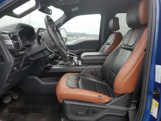 2022 Ford F-150 XL with VIN 1FTFW1E57NKD84700, listed as a Copart auction lot 84911824 with 30,300 mi miles and Salvage Title. Bid and sale history available at carsss.com. Image 7.