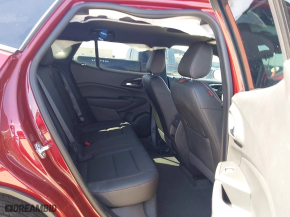 2025 Chevrolet Trax 2RS with VIN KL77LJEP7SC134911, listed as a IAAI auction lot 41714820 with 2,201 mi miles. Bid and sale history available at carsss.com. Image 8.