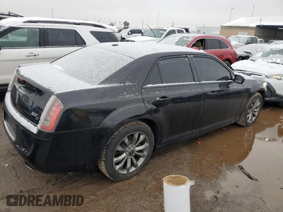 2014 Chrysler 300 with VIN 2C3CCAGG7EH383956, listed as a Copart auction lot 75958694 with 127,081 mi miles and Non Repairable. Bid and sale history available at carsss.com. Image 3.