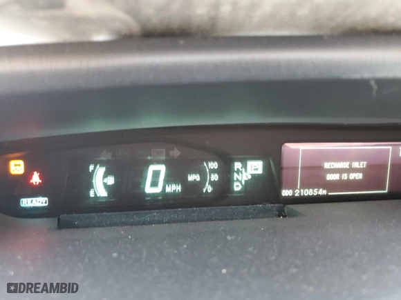 2013 Toyota Prius Plug-In with VIN JTDKN3DP0D3041381, listed as a Copart auction lot 64202024 with 210,854 mi miles and Salvage Title. Bid and sale history available at carsss.com. Image 9.