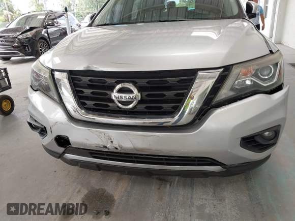 2018 Nissan Pathfinder SL with VIN 5N1DR2MN7JC679155, listed as a IAAI auction lot 42546774 with 105,614 mi miles and . Bid and sale history available at DreamBid. Image 6.