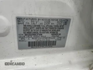 2017 Nissan Note SV with VIN 3N1CE2CP9HL371548, listed as a Copart auction lot 55043285 with 114,266 mi miles and Salvage title. Bid and sale history available at DreamBid. Image 12.