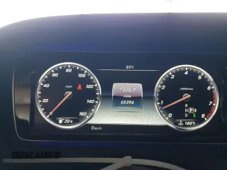 2016 Mercedes-Benz S 550 with VIN WDDUG8CB6GA228409, listed as a Copart auction lot 53728155 with 65,396 mi miles and Salvage Title. Bid and sale history available at carsss.com. Image 9.