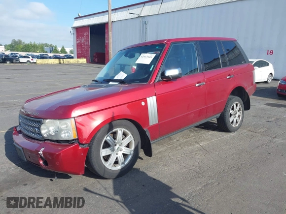 2008 Land Rover Range Rover HSE with VIN SALMF15498A271235, listed as a IAAI auction lot 42417444 with 144,753 mi miles and . Bid and sale history available at DreamBid. Image 2.