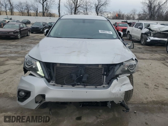 2020 Nissan Pathfinder SV with VIN 5N1DR2BN7LC602470, listed as a Copart auction lot 46803775 with 82,313 mi miles and Salvage Title. Bid and sale history available at carsss.com. Image 5.