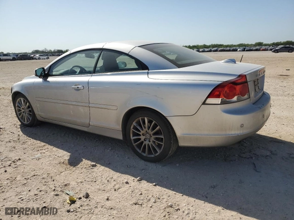 2009 Volvo C70 with VIN YV1MC67239J075229, listed as a Copart auction lot 52567435 with 146,969 mi miles and Salvage Title. Bid and sale history available at carsss.com. Image 2.