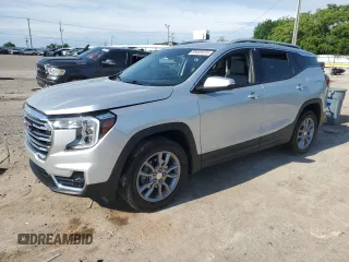 2022 GMC Terrain SLT with VIN 3GKALPEV4NL175939, listed as a Copart auction lot 55403415 with 25,245 mi miles and Salvage title. Bid and sale history available at DreamBid. Image 1.