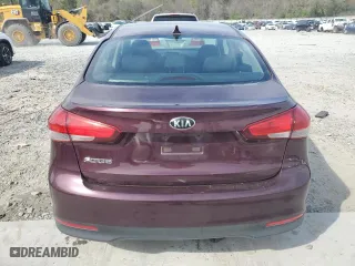 2017 Kia Forte LX with VIN 3KPFK4A78HE037971, listed as a Copart auction lot 50776565 with 77,025 mi miles and Salvage Title. Bid and sale history available at carsss.com. Image 6.
