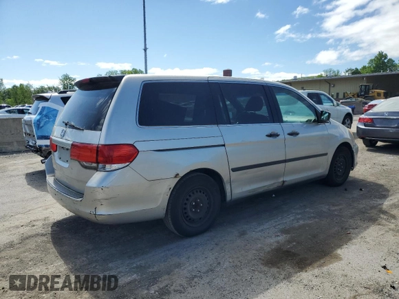 2009 Honda Odyssey LX z VIN 5FNRL38269B022704, wystawiony jako Copart lot #57833865 z przebiegiem Nie podano mil oraz Czysty tytuł • Clean title. Historia ofert i sprzedaży dostępna na DreamBid. Obrazek 3.