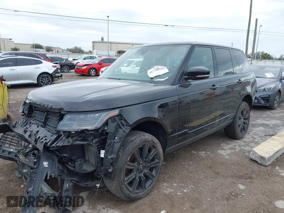 2019 Land Rover Range Rover HSE with VIN SALGS2SV2KA525984, listed as a IAAI auction lot 41730888 with 35,547 mi miles and . Bid and sale history available at DreamBid. Image 17.