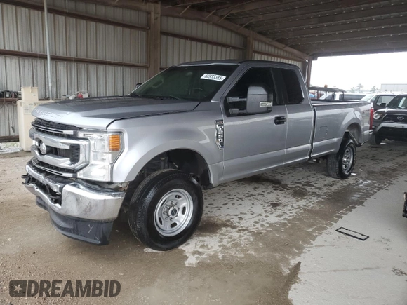 2022 Ford F-250 XL with VIN 1FT7X2BN5NEE57105, listed as a Copart auction lot 50933385 with 40,854 mi miles and Salvage Title. Bid and sale history available at DreamBid. Image 1.