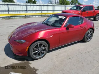 2020 Mazda MX-5 Miata Grand Touring with VIN JM1NDAM72L0414084, listed as a Copart auction lot 64479165 with 29,601 mi miles and Salvage title. Bid and sale history available at DreamBid. Image 1.