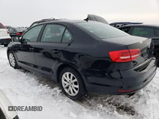 2015 Volkswagen Jetta SE with VIN 3VWD17AJ0FM247567, listed as a Copart auction lot 58827334 with 105,650 mi miles and Non repairable. Bid and sale history available at DreamBid. Image 2.