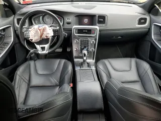 2017 Volvo V60 R-Design Platinum with VIN YV149MSS5H1369658, listed as a Copart auction lot 66592114 with 0 mi miles and Salvage Title. Bid and sale history available at carsss.com. Image 8.