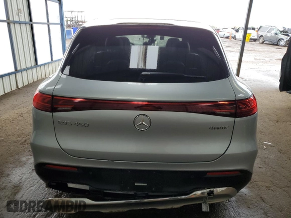 2023 Mercedes-Benz EQS 450 z VIN 4JGDM2EB6PA024248, wystawiony jako Copart lot #56052475 z przebiegiem 13 760 mil mil oraz Szkoda całkowita • Salvage title. Historia ofert i sprzedaży dostępna na DreamBid. Obrazek 6.
