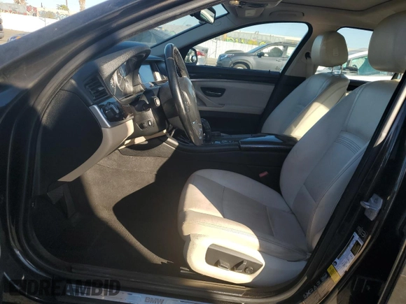 2014 BMW 5 Series 535i xDrive with VIN WBA5B3C55ED293030, listed as a Copart auction lot 80950224 with 163,016 mi miles and Salvage Title. Bid and sale history available at carsss.com. Image 7.