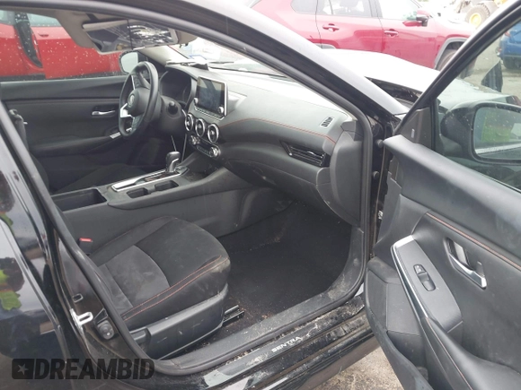 2024 Nissan Sentra SR with VIN 3N1AB8DV4RY255002, listed as a IAAI auction lot 42461623 with 19,189 mi miles and . Bid and sale history available at DreamBid. Image 5.
