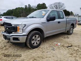 2020 Ford F-150 XL with VIN 1FTEX1CB0LKF52286, listed as a Copart auction lot 40610764 with 83,220 mi miles and Salvage Title. Bid and sale history available at DreamBid. Image 1.