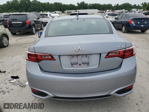 2016 Acura ILX with VIN 19UDE2F35GA000064, listed as a Copart auction lot 60633785 with 123,681 mi miles and Salvage title. Bid and sale history available at DreamBid. Image 6.