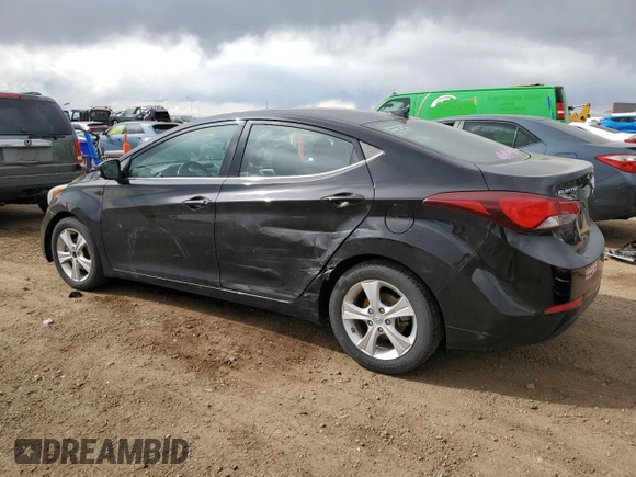 2016 Hyundai Elantra SE with VIN 5NPDH4AE5GH736943, listed as a Copart auction lot 54505995 with 112,357 mi miles and Salvage title. Bid and sale history available at DreamBid. Image 2.